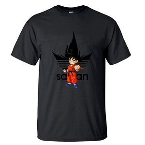 Dragon Ball Z T Shirt Men Super Saiyan Harajuku Gohan Harajuku Black Tshirt Super Saiyan Summer Dragonball Japan Anime T-shirt