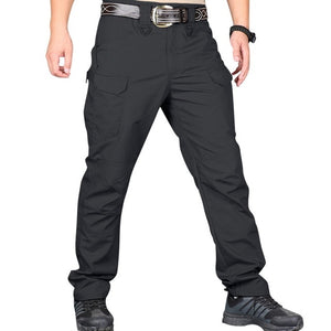 Men's Tactical Pants Casual Autumn Lightweight Water-Resistant Hiking Trousers Outdoor Ridge Cargo Sweatpants Long Homme Pants