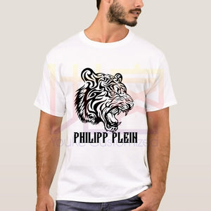 Retro Phillip Plein T-shirt Cotton Graphic shirt Unoficial Stone-Island T-Shirt Hip Hop Novelty Men Brand Clothing T-Shirt