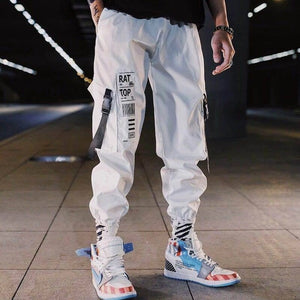 Hip hop Pants Men Loose Joggers Print Streetwear Harem Pants Clothes Ankle length Trousers