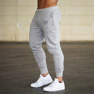 2018 summer New Fashion Thin section Pants Men Casual Trouser Jogger Bodybuilding Fitness Sweat Time limited Sweatpants